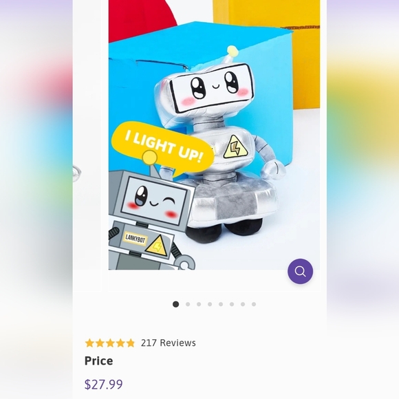 LankyBot Plush by LankyBox - Picture 2 of 11